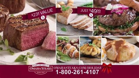 omaha steaks gift packages specials tv 89.00